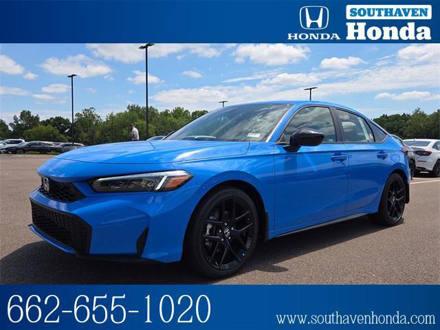 new 2025 Honda Civic Hybrid car, priced at $31,755