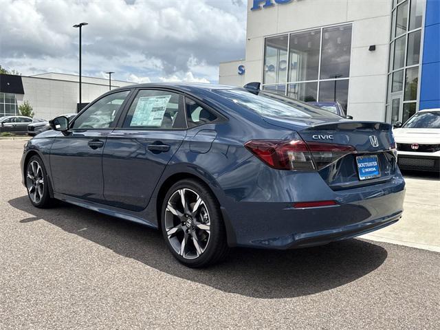 new 2025 Honda Civic Hybrid car, priced at $33,555