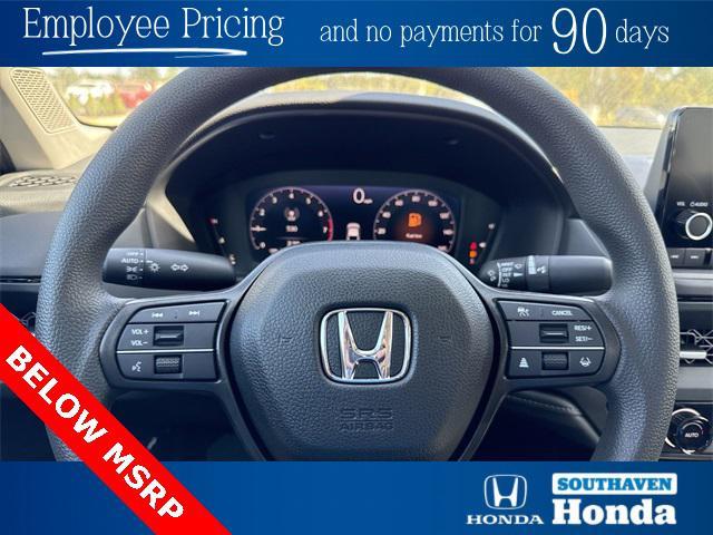 new 2024 Honda Accord car, priced at $30,031