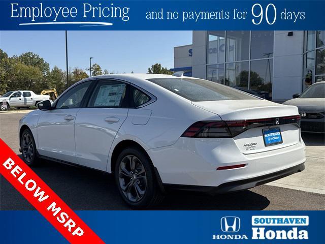 new 2024 Honda Accord car, priced at $30,031