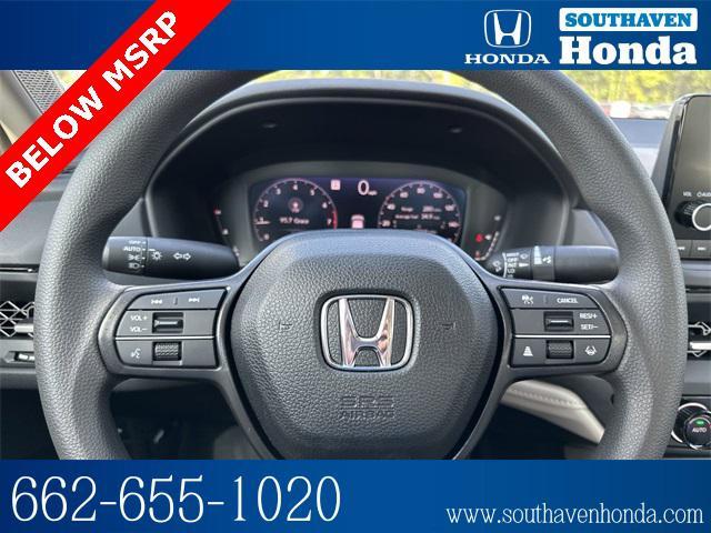 new 2024 Honda Accord car, priced at $30,031