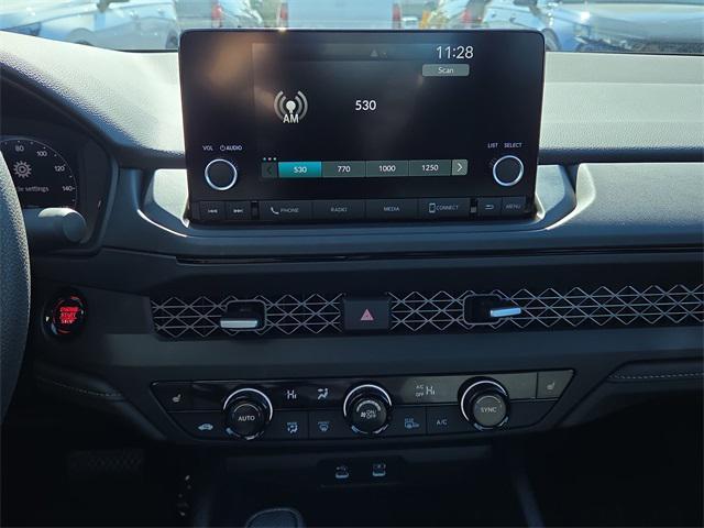 new 2025 Honda Accord car, priced at $30,758