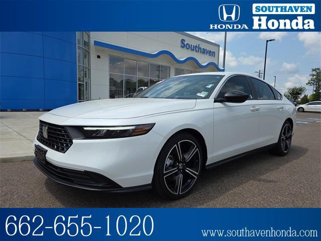 used 2025 Honda Accord Hybrid car, priced at $35,987