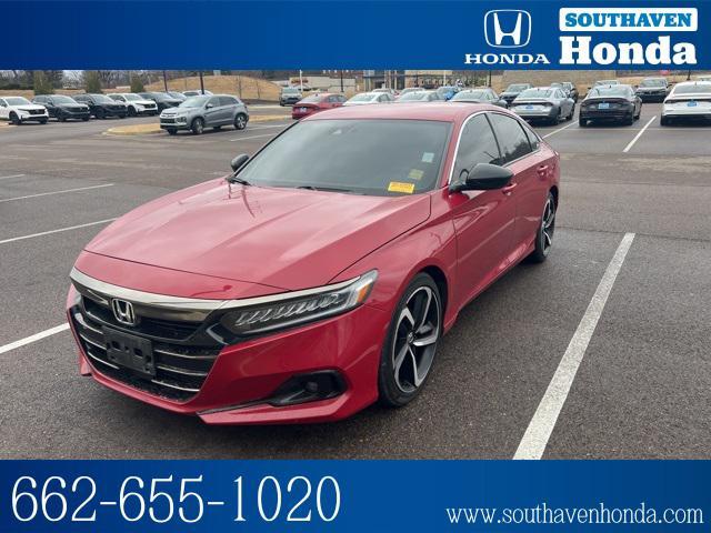 used 2021 Honda Accord car, priced at $25,997