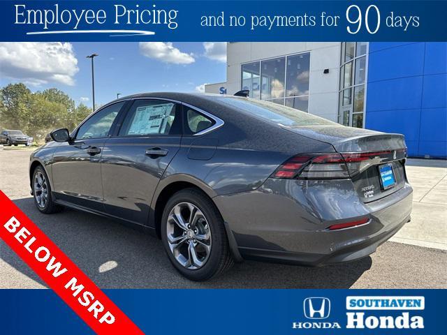 new 2024 Honda Accord car, priced at $29,599