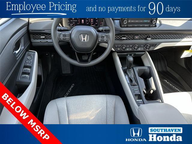 new 2024 Honda Accord car, priced at $29,599