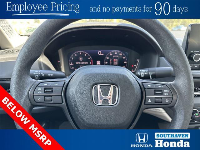 new 2024 Honda Accord car, priced at $29,599