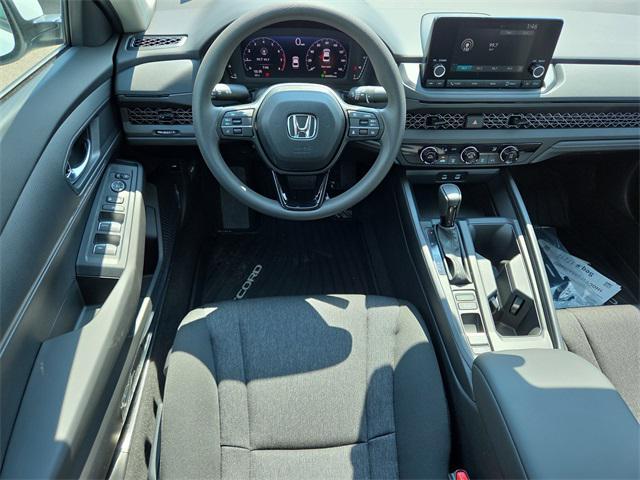 new 2025 Honda Accord car, priced at $28,695