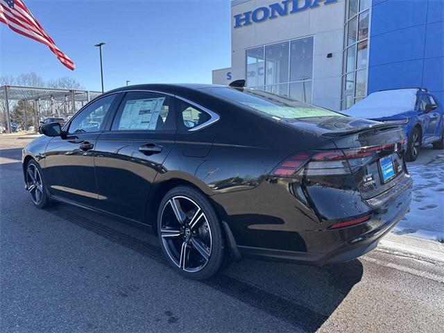 new 2025 Honda Accord Hybrid car, priced at $33,553