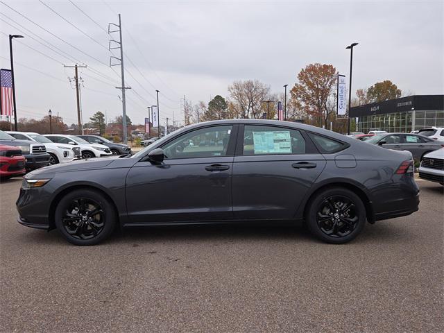 new 2025 Honda Accord car, priced at $30,758