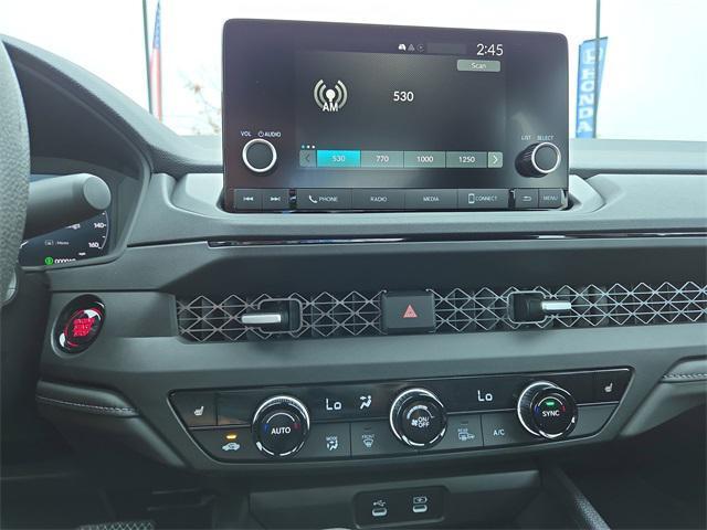 new 2025 Honda Accord car, priced at $30,758