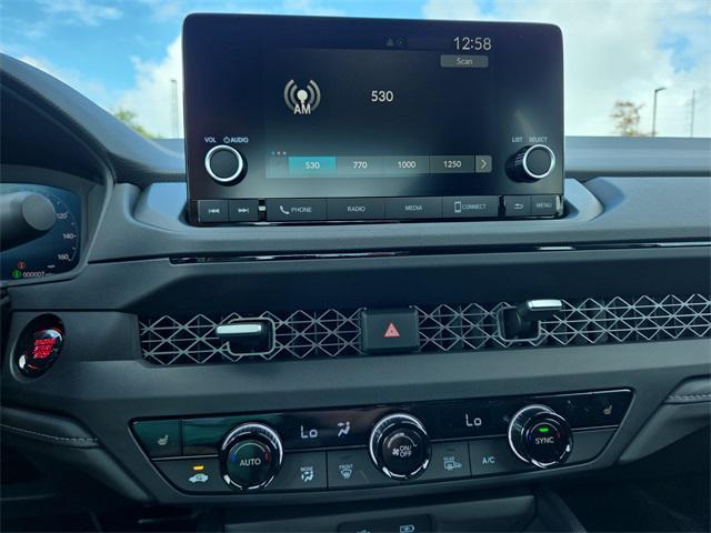 new 2025 Honda Accord car, priced at $30,758