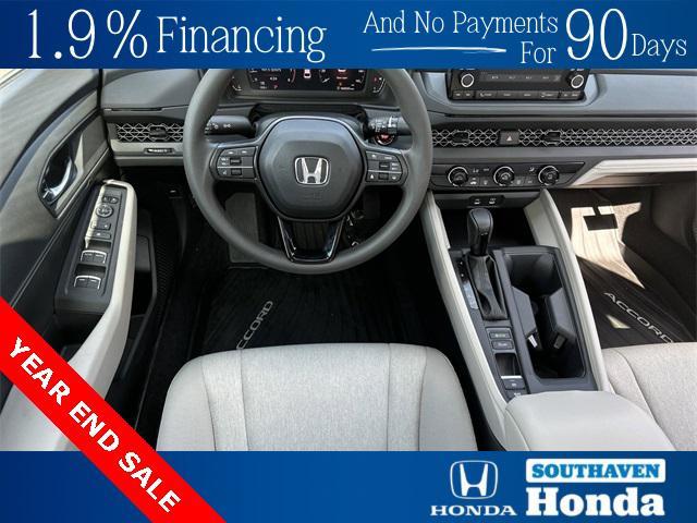 new 2024 Honda Accord car, priced at $27,620