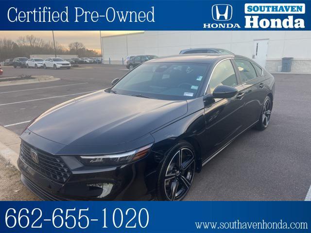 used 2025 Honda Accord Hybrid car, priced at $33,997