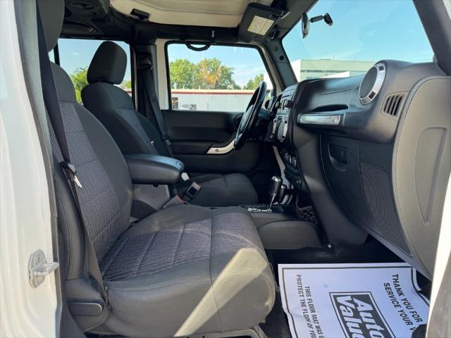 used 2012 Jeep Wrangler Unlimited car, priced at $11,900