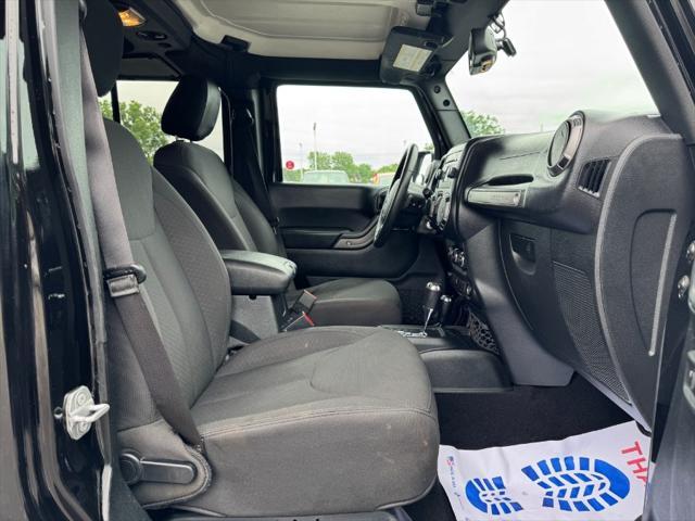 used 2018 Jeep Wrangler JK Unlimited car, priced at $12,900