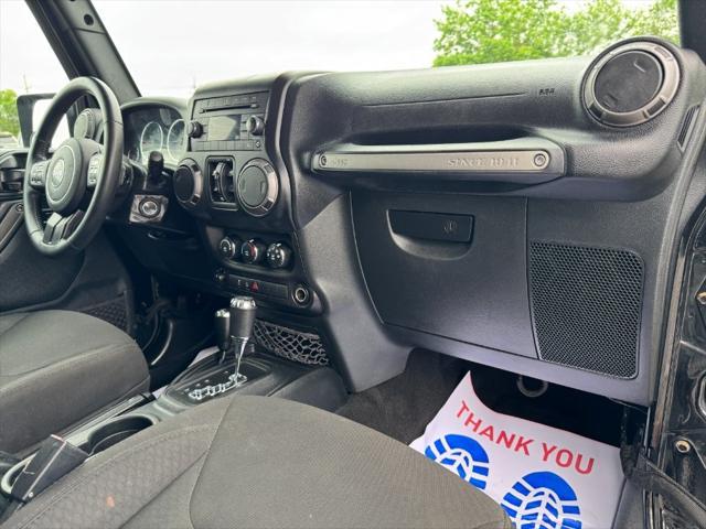 used 2018 Jeep Wrangler JK Unlimited car, priced at $12,900