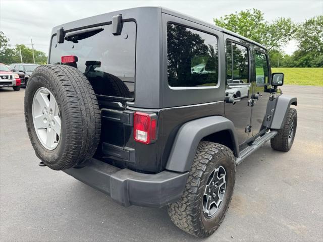 used 2018 Jeep Wrangler JK Unlimited car, priced at $12,900