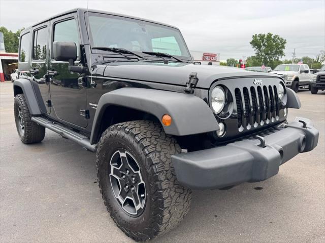 used 2018 Jeep Wrangler JK Unlimited car, priced at $12,900
