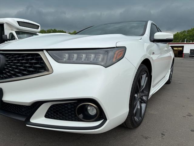 used 2020 Acura TLX car, priced at $18,900