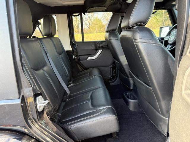 used 2015 Jeep Wrangler Unlimited car, priced at $13,900