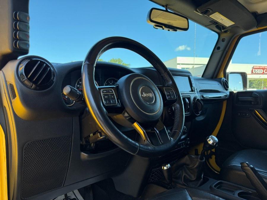 used 2015 Jeep Wrangler Unlimited car, priced at $13,900