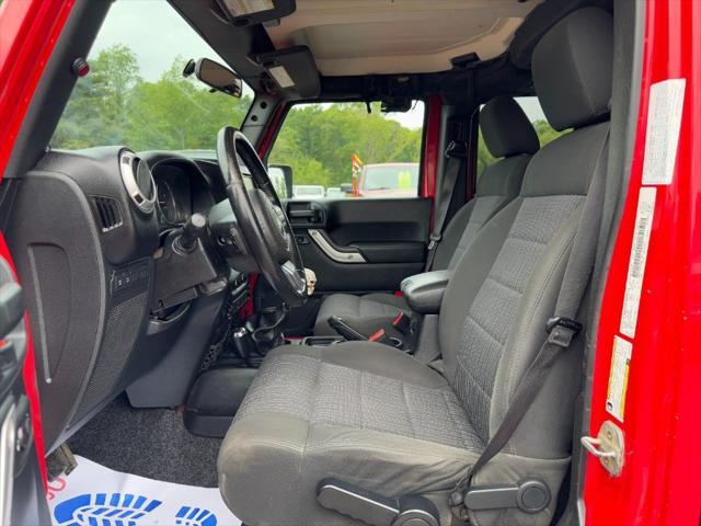 used 2011 Jeep Wrangler Unlimited car, priced at $9,900
