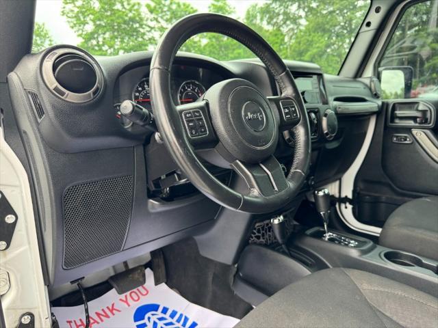 used 2016 Jeep Wrangler Unlimited car, priced at $14,900