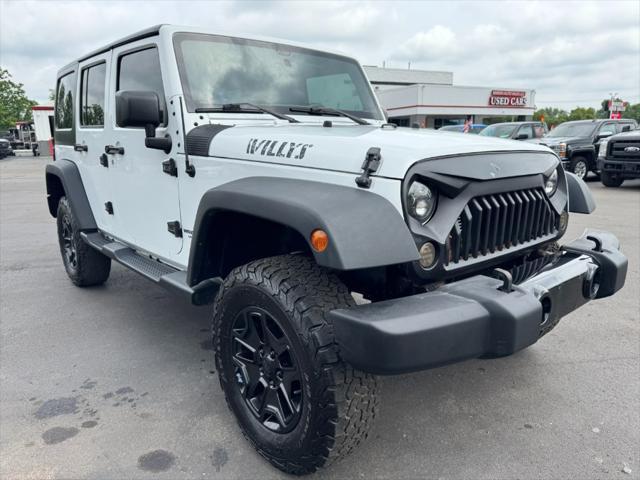 used 2016 Jeep Wrangler Unlimited car, priced at $14,900