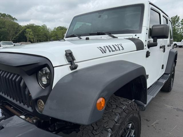 used 2016 Jeep Wrangler Unlimited car, priced at $14,900