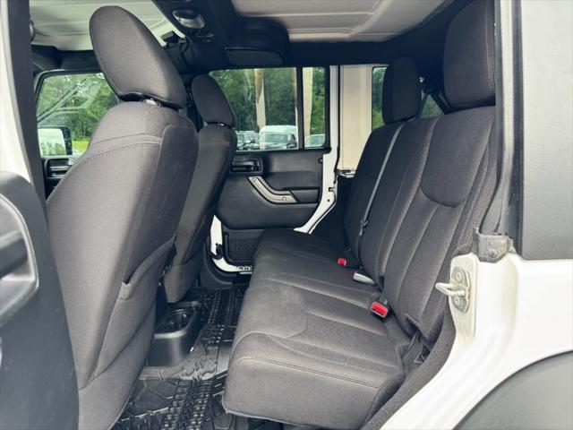 used 2016 Jeep Wrangler Unlimited car, priced at $14,900