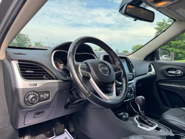 used 2016 Jeep Cherokee car, priced at $11,900