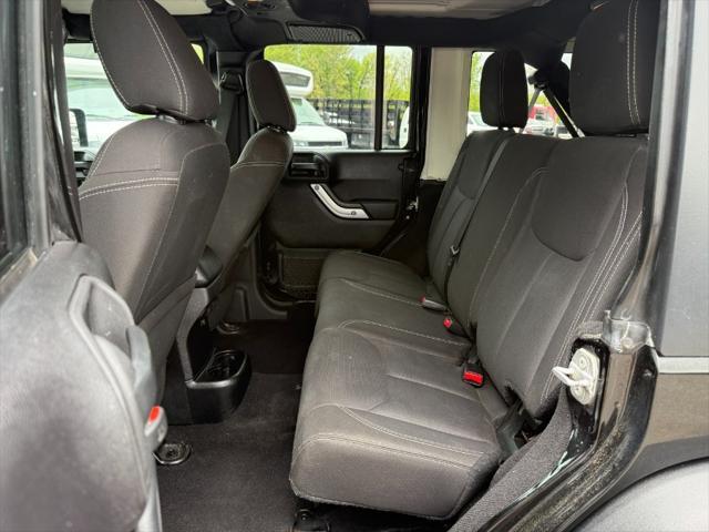 used 2015 Jeep Wrangler Unlimited car, priced at $14,900