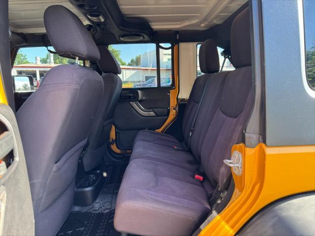 used 2014 Jeep Wrangler Unlimited car, priced at $12,900