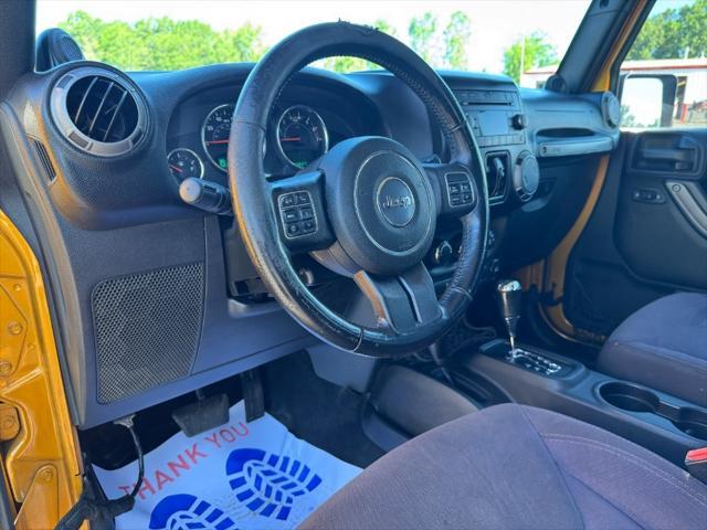 used 2014 Jeep Wrangler Unlimited car, priced at $12,900