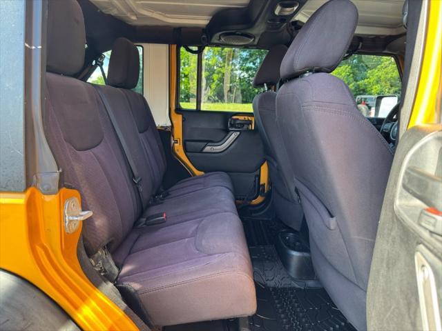 used 2014 Jeep Wrangler Unlimited car, priced at $12,900