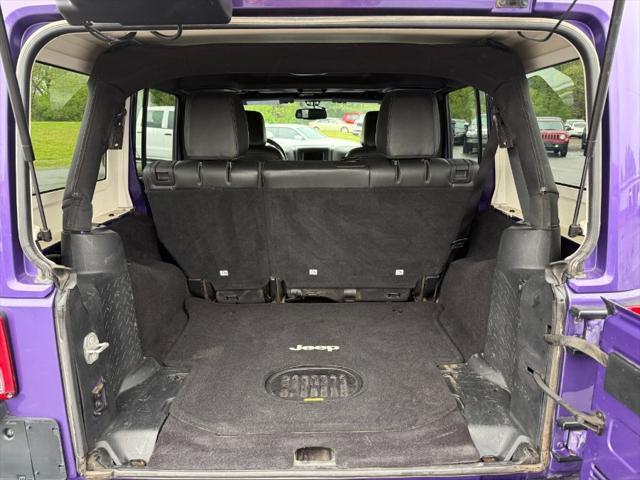 used 2016 Jeep Wrangler Unlimited car, priced at $14,900