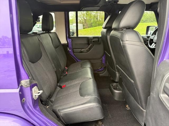 used 2016 Jeep Wrangler Unlimited car, priced at $14,900