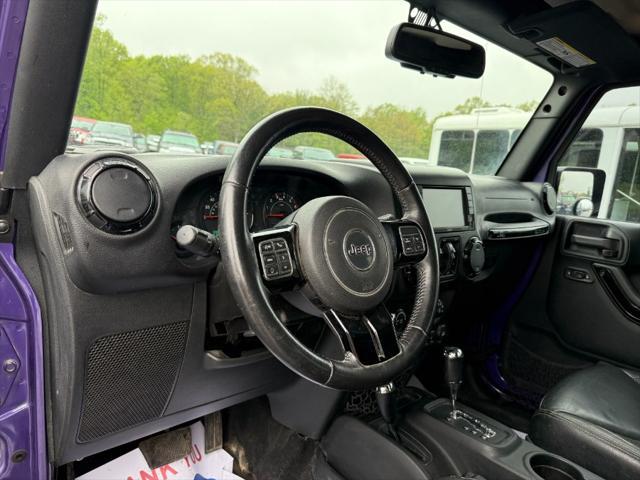 used 2016 Jeep Wrangler Unlimited car, priced at $14,900