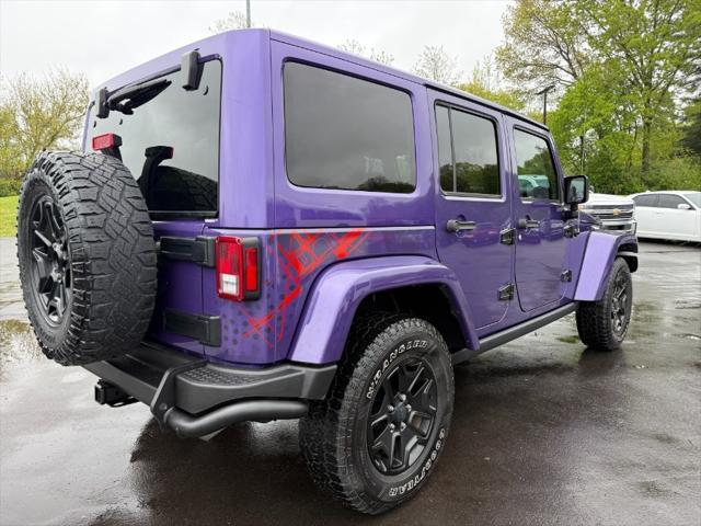 used 2016 Jeep Wrangler Unlimited car, priced at $14,900