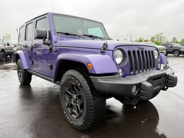 used 2016 Jeep Wrangler Unlimited car, priced at $14,900