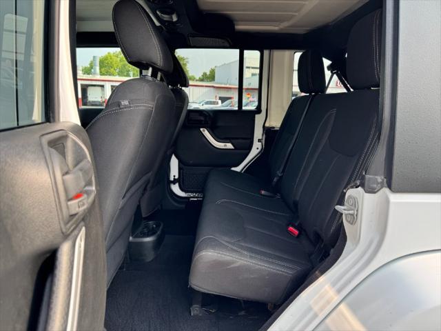 used 2017 Jeep Wrangler Unlimited car, priced at $11,900