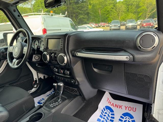 used 2017 Jeep Wrangler Unlimited car, priced at $11,900