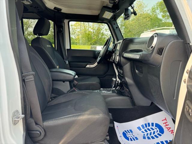 used 2017 Jeep Wrangler Unlimited car, priced at $11,900