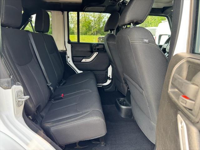 used 2017 Jeep Wrangler Unlimited car, priced at $11,900