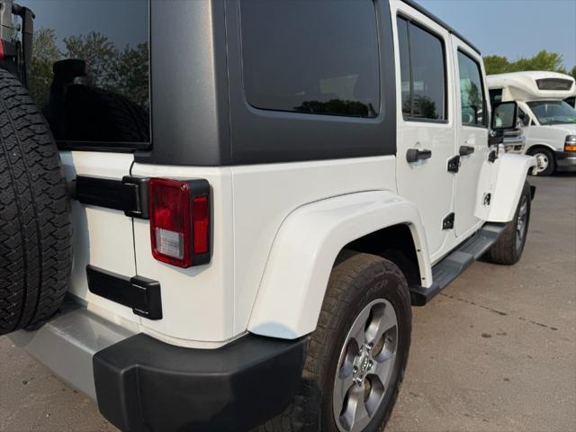 used 2017 Jeep Wrangler Unlimited car, priced at $11,900