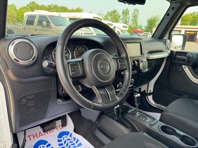 used 2017 Jeep Wrangler Unlimited car, priced at $11,900