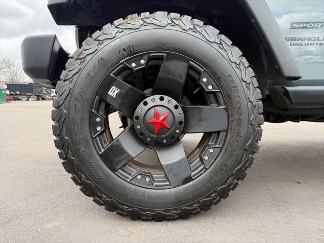 used 2014 Jeep Wrangler Unlimited car, priced at $14,900