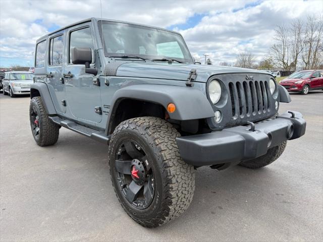 used 2014 Jeep Wrangler Unlimited car, priced at $14,900