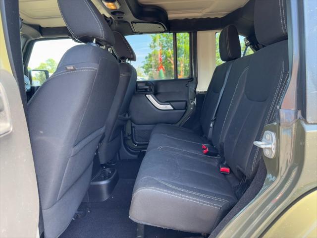 used 2015 Jeep Wrangler Unlimited car, priced at $14,900